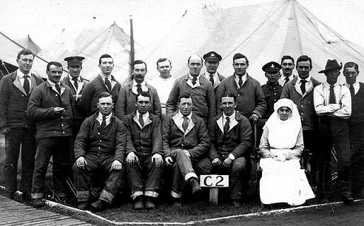 wound soldiers WW1