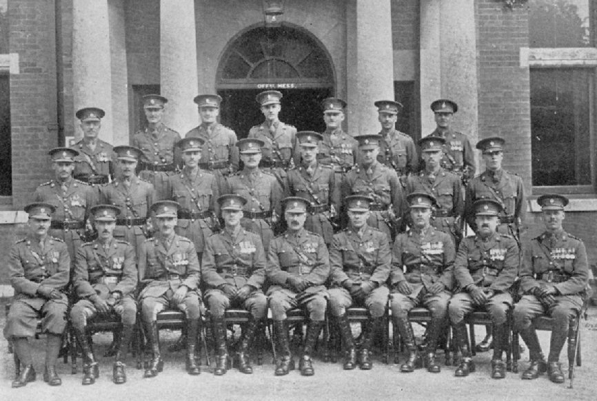 1st Worctershire Regt. Officers 1932