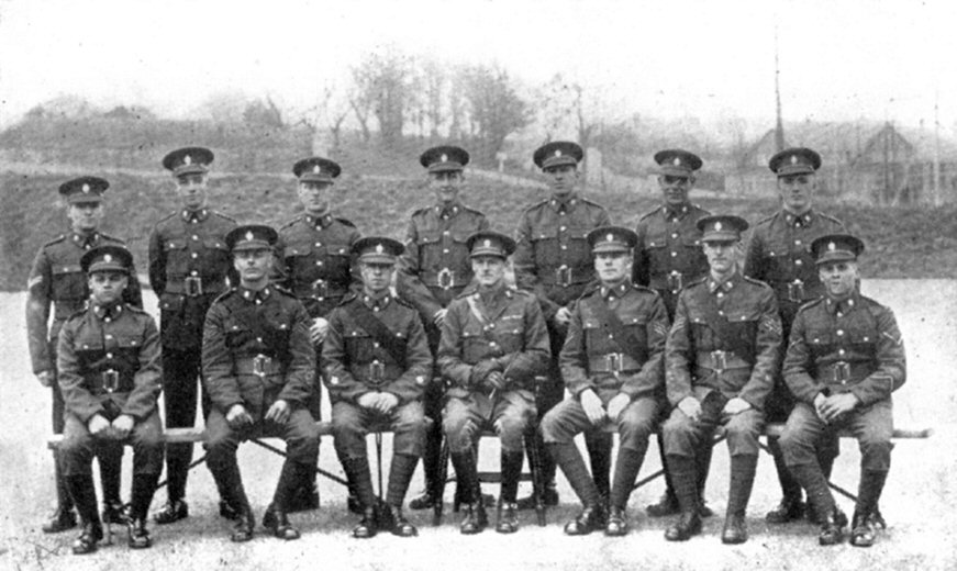 1st Worcestershire Regt. Bayonet Fencing Team (1933)