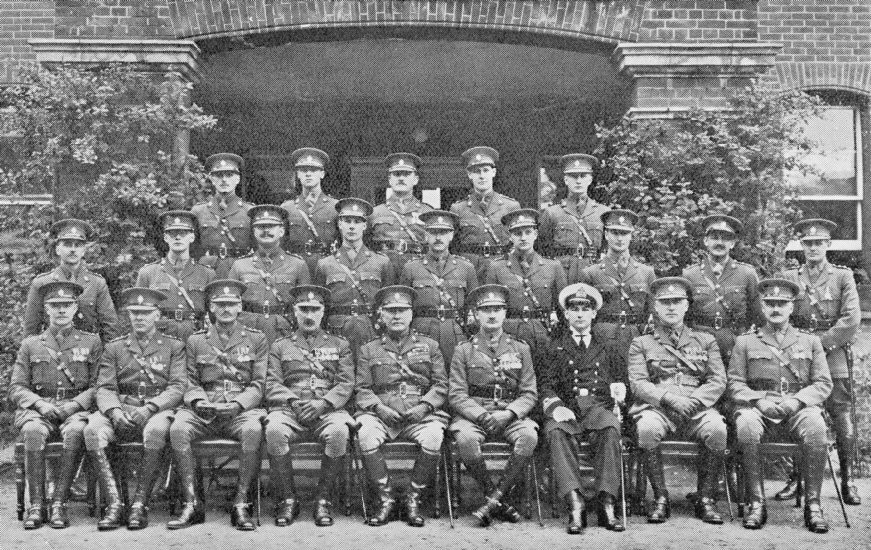 1st Battalion Worcestershire Regiment Officers 1936