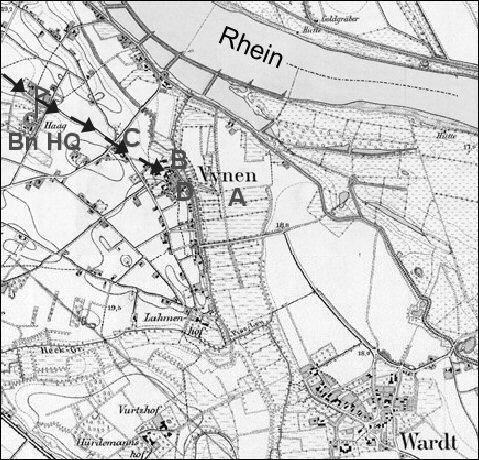 Vynen map 1945