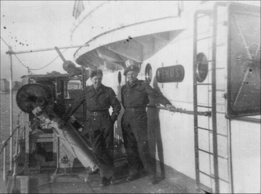 Troopship Venus, Pola 1946
