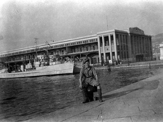 Trieste Harbour 1946