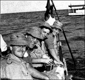 L/Cpl. Wilson, Sgt. Excell, L/Cpl. Davies, Pte. Darby
