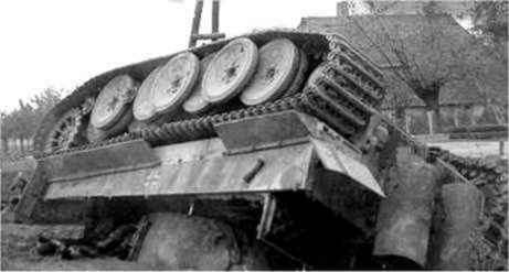 The ditched Panther Tank at Valburg