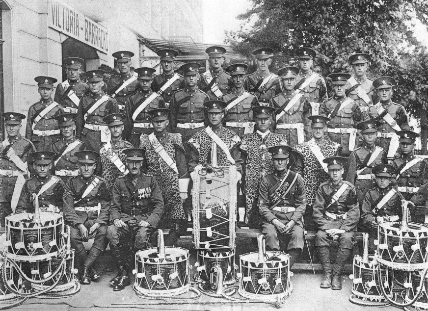 2nd Battalion Worcestershire Regiment - The Drums at Victoria Barracks, Bingen, Germany