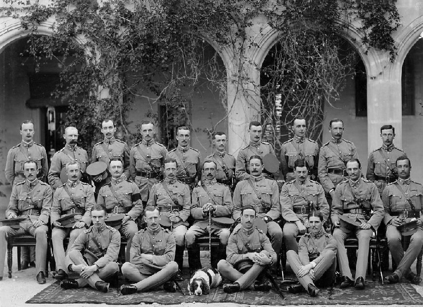 4th Battalion Officers - Malta c. 1906