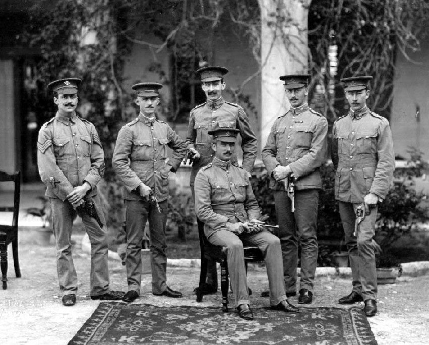 4th Battalion Worcestershire Regimental - Pistol Shooting Team - Malta (1906)