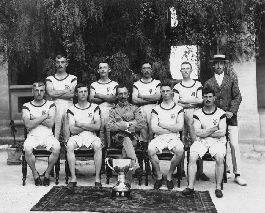 4th Battalion Worcestershire Regimental, Sports Cup Winners - Malta (1906/07)