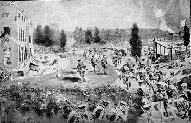 2nd Battalion Worcestershire charge at Gheluvelt