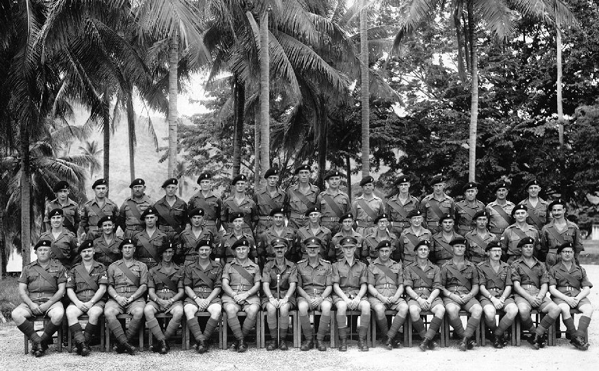 Sergeants Mess, 1st Battalion Worcestershire Regiment - Penang, Malaya 1952