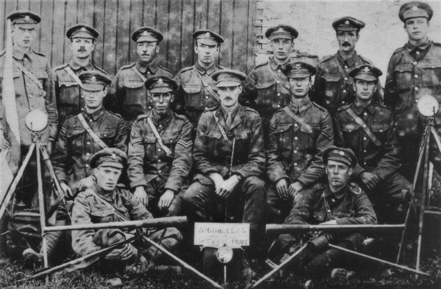 2nd Battalion Worcestershire Regiment - Signallers Platoon (France 1917)