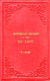 History of 36th Foot Regiment