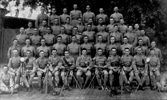 1st Battalion Worcestershire Regt. Signallers at Meerut 1926