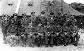 7th Battalion Worcestershire Officers (1950)