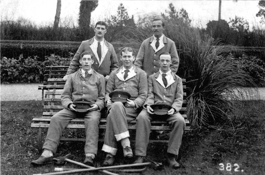 Private Charles M. Layland recovering from wounds