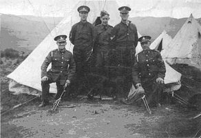 Pte. J. D. Mills at Camp 1939