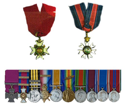 Brigadier Grogan V.C. Medals