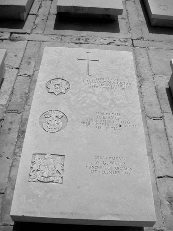 Private Charles William Houghton (22351) war grave