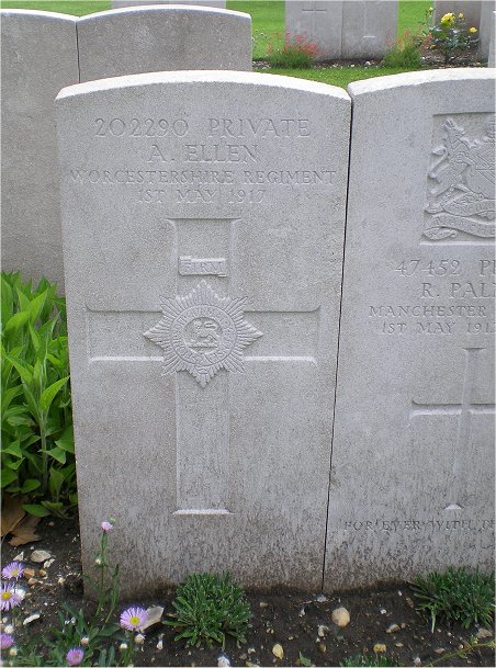 Private Alfred ELLEN (202290) war grave
