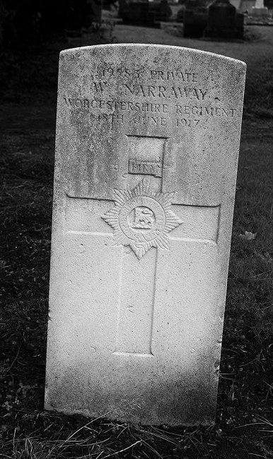 Private William Henry Narraway (19583) war grave