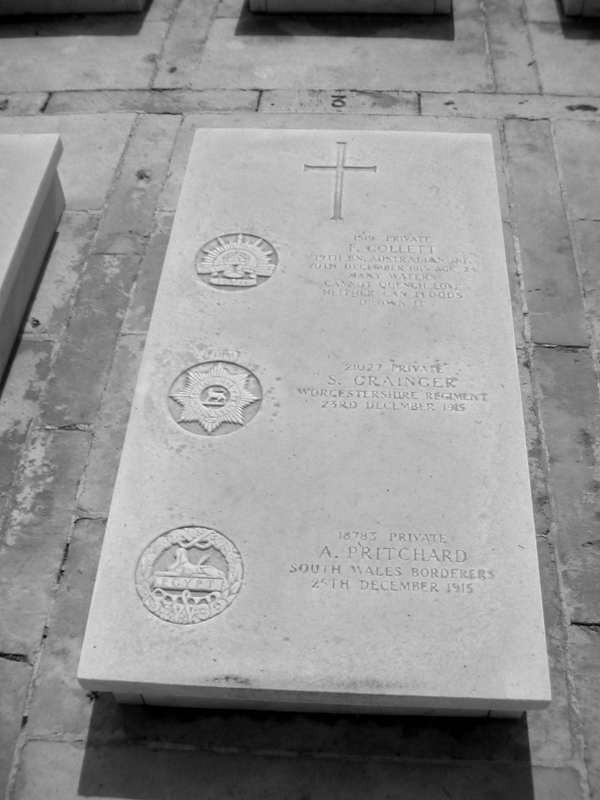 Private Sidney Grainger (21027) war grave