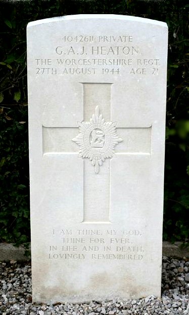 Private Gordon Albert James Heaton war grave