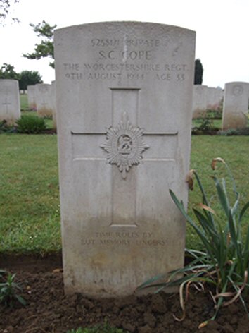 Private Somerville Charlie COPE (5258171)